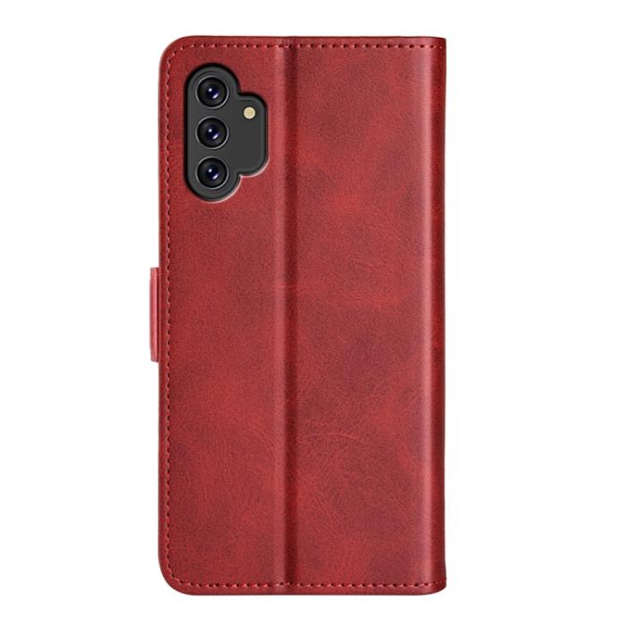Bild 3, Samsung Galaxy A13 4G Fodral Magnetisk Stängning Röd