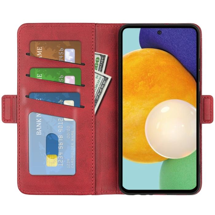 Bild 4, Samsung Galaxy A13 4G Fodral Magnetisk Stängning Röd