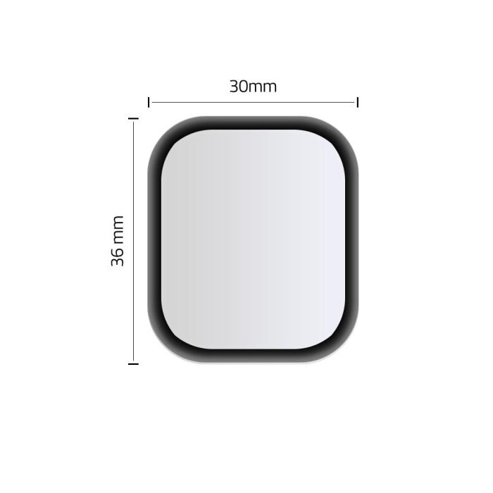 Bild 2, HOFI Apple Watch 40mm Skärmskydd Hybrid Glas