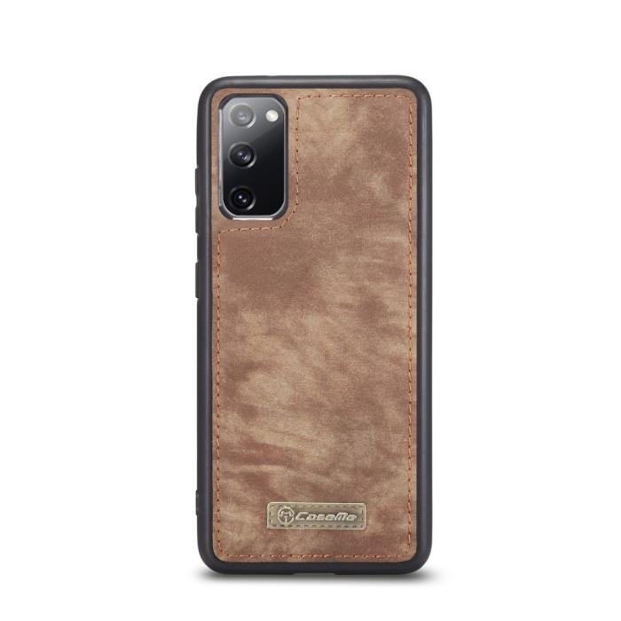 Bild 5, Samsung Galaxy S20 FE - CASEME 2-i-1 Magnet Skal/Fodral - Brun