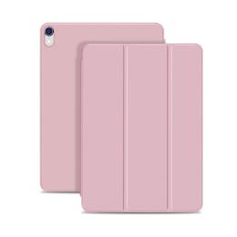 iPad Air 2020/2022/2024 / Pro 11 2018 2in1 Magnet Tri-Fold Litchi Fodral Rosé