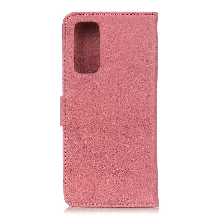 Bild 3, OnePlus 9 - KHAZNEH Läder Fodral - Rosa