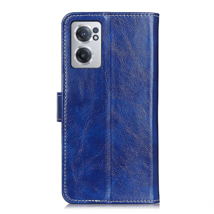 Bild 3, OnePlus Nord CE 2 5G Fodral Retro Läder Blå
