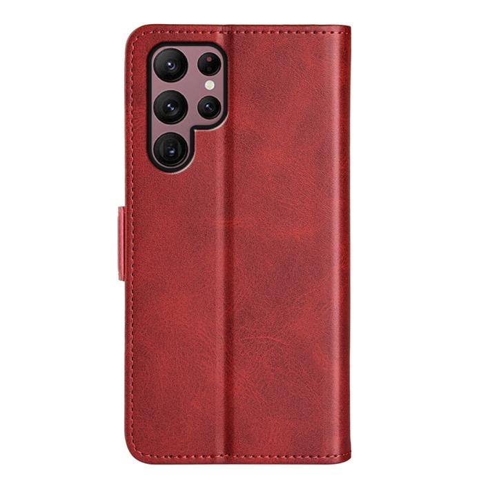 Bild 6, Samsung Galaxy S23 Ultra Fodral Magnetisk Stängning Röd
