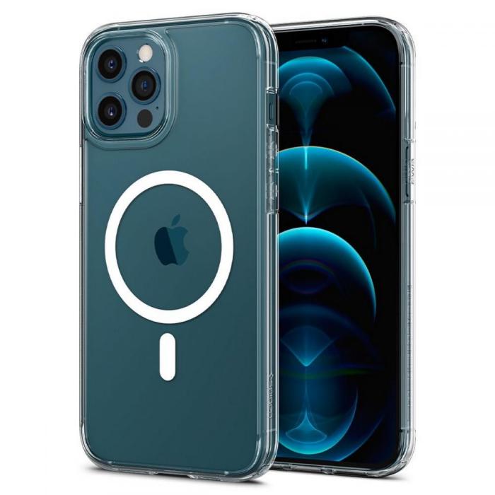 Bild 1, Spigen iPhone 12 Pro Max Skal MagSafe Mag Ultra Hybrid Vit