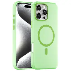 iPhone 16 Pro Max Skal MagSafe Slim Matt Grön