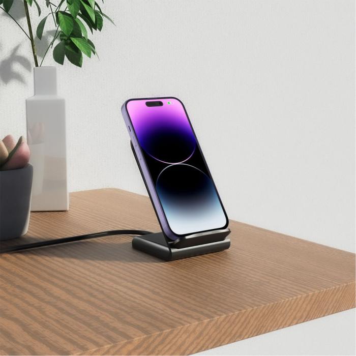 Bild 6, Tech-Protect 15W Qi Trådlös Snabbladdare Svart