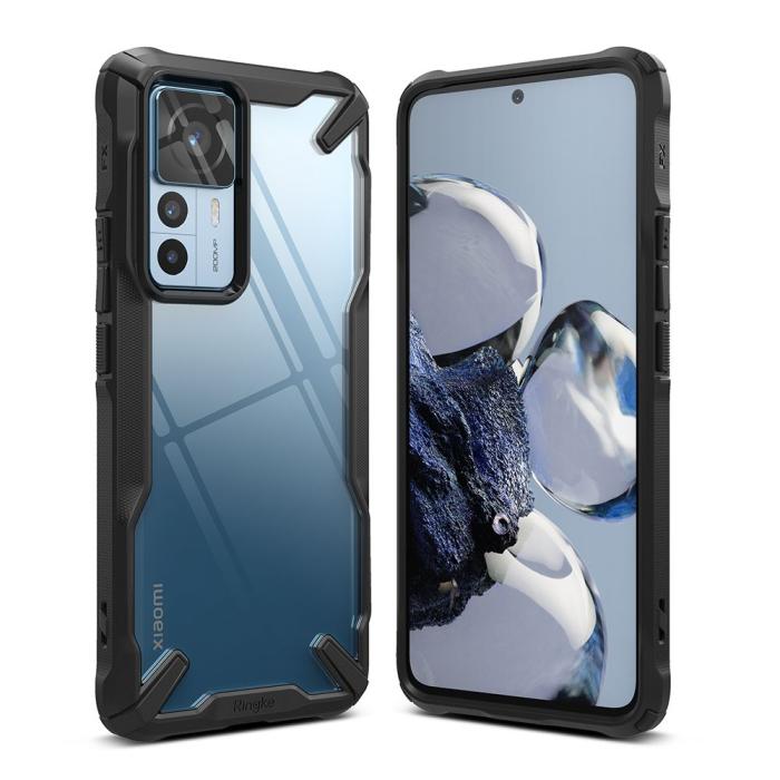 Bild 2, Ringke Xiaomi 12T / 12T Pro Skal Fusion X Svart