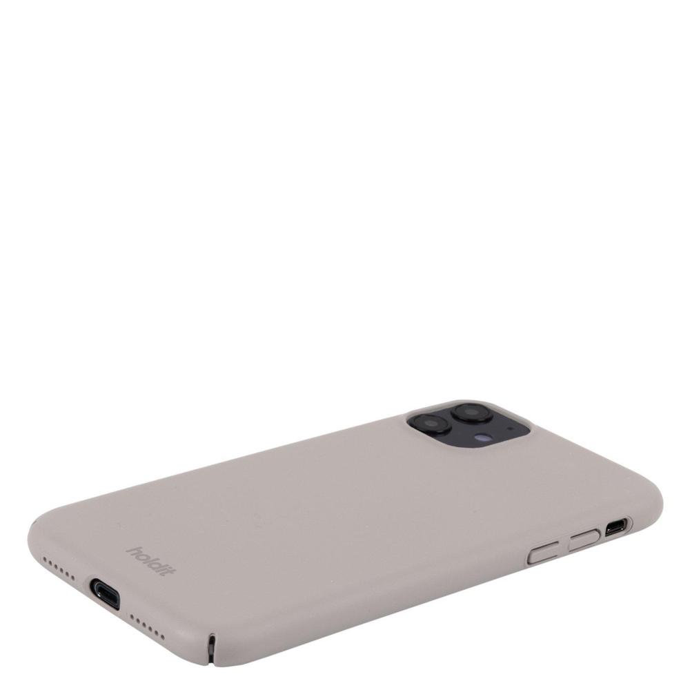 holdit iPhone 11/XR Mobilskal Slim Taupe