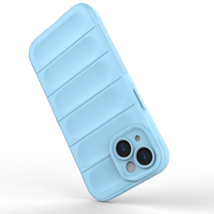 Bild 3, iPhone 15 Skal Magic Shield Ljus Blå