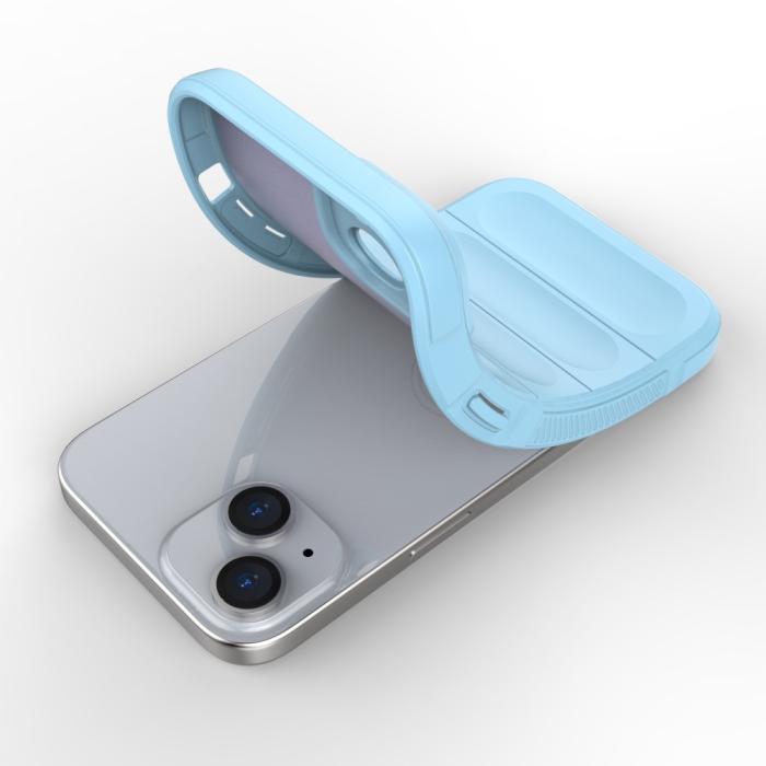 Bild 5, iPhone 15 Skal Magic Shield Ljus Blå