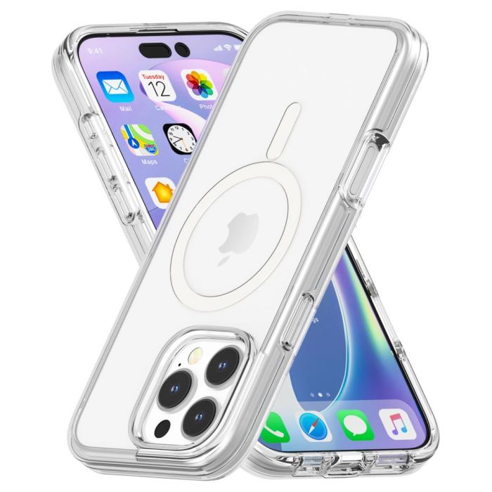 Bild 4, iPhone 16 Pro Skal MagSafe Transparent