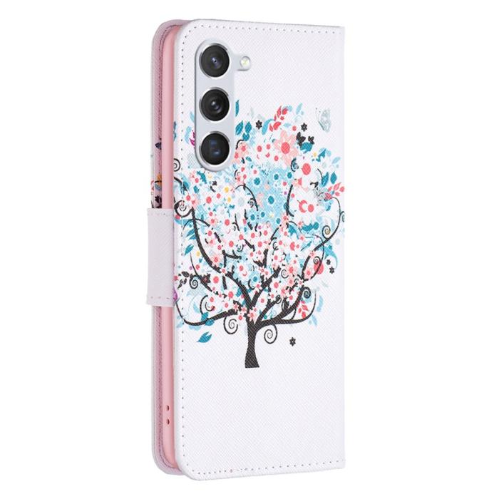 Bild 5, Samsung Galaxy S24 Fodral Med Tryck Blommigt Träd
