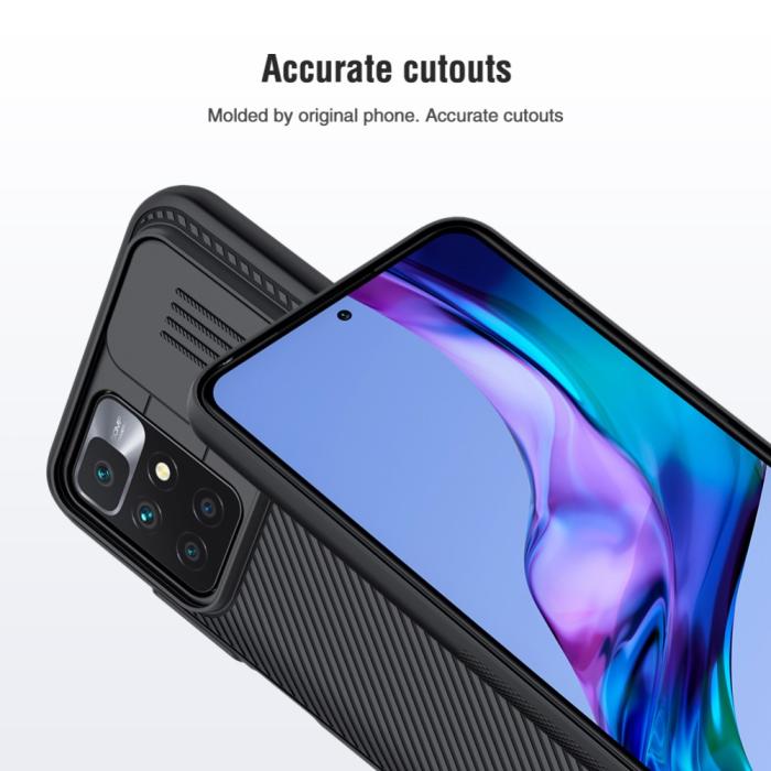 Bild 6, NILLKIN Xiaomi Redmi 10 Skal CamShield Pro Blå
