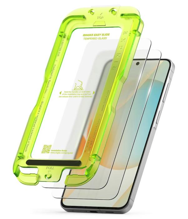 Bild 2, Ringke Galaxy A57 5G 2-PACK Easy Slide Skärmskydd Härdat Glas
