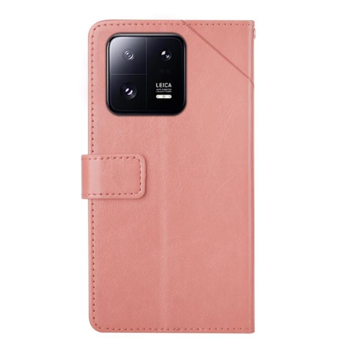 Bild 3, Xiaomi 13 5G Fodral Y-Design Läder Roséguld
