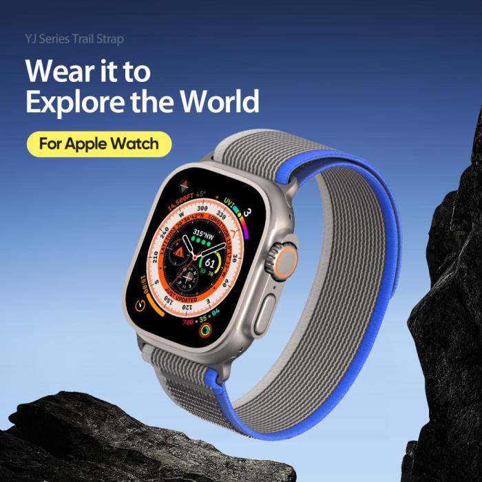 Bild 3, DUX DUCIS Apple Watch 38/40/41 mm Armband Sport Nylon Loop
