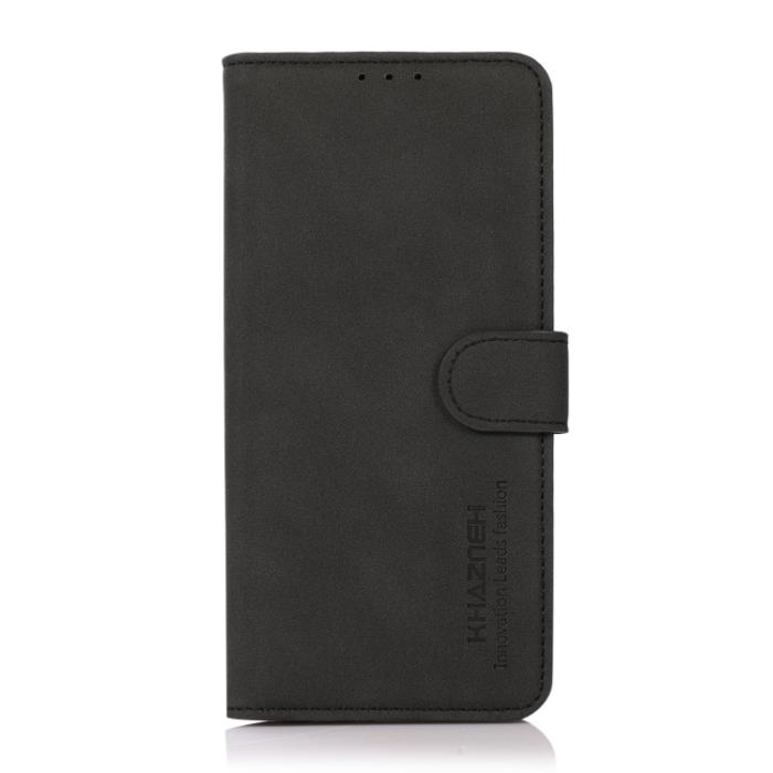 Bild 2, KHAZNEH Motorola Moto G73 5G Fodral Matt Läder Svart