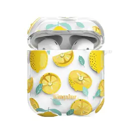 AirPods - KINGXBAR Swarovski Dekor Skal - Lemon