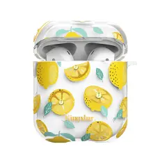 AirPods - KINGXBAR Swarovski Dekor Skal - Lemon