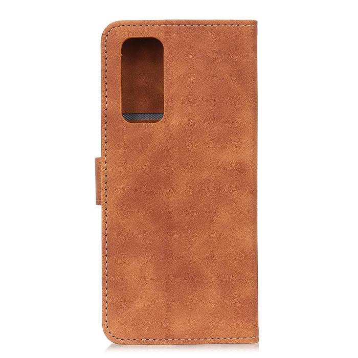 Bild 3, OnePlus 9 - KHAZNEH Retro Läder Fodral - Brun