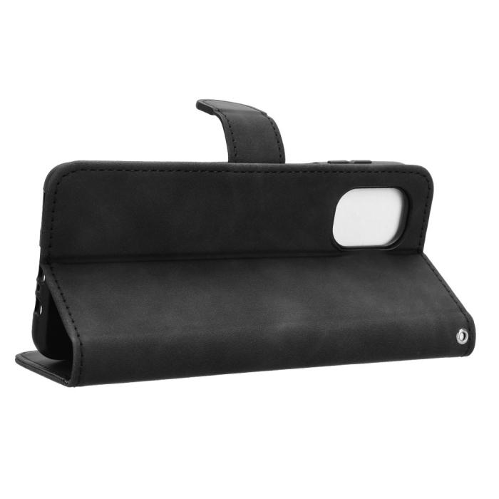 Bild 3, Motorola Moto G55 5G Fodral Läder Svart