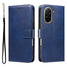 Xiaomi Redmi A5 Fodral L&auml;der Bl&aring;