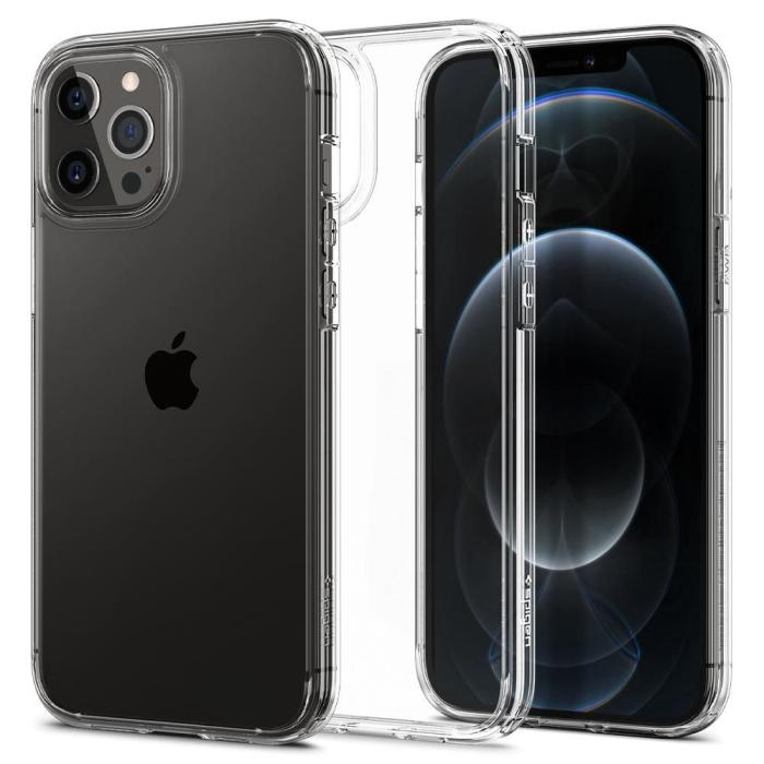 Bild 1, Spigen iPhone 12 Pro Max Skal Ultra Hybrid Crystal Clear