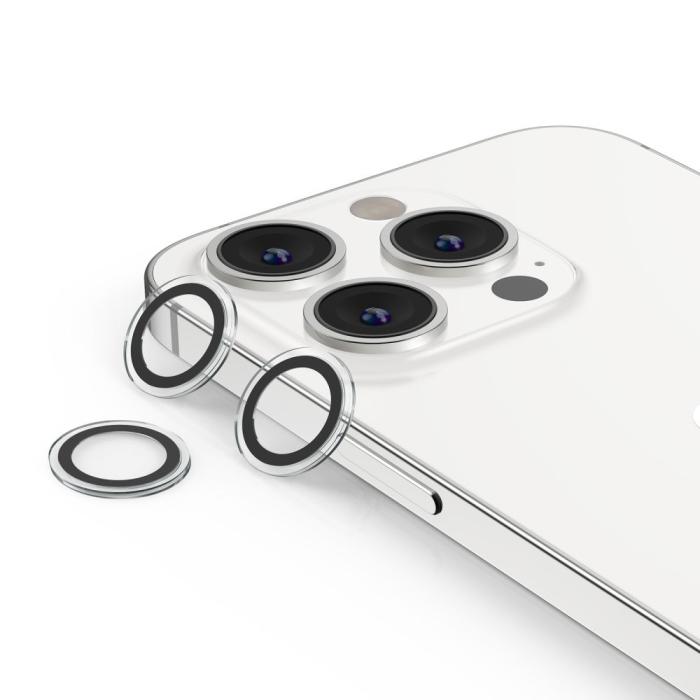 Bild 3, ESR iPhone 14 Pro / 14 Pro Max Linsskydd Härdat Glas Svart