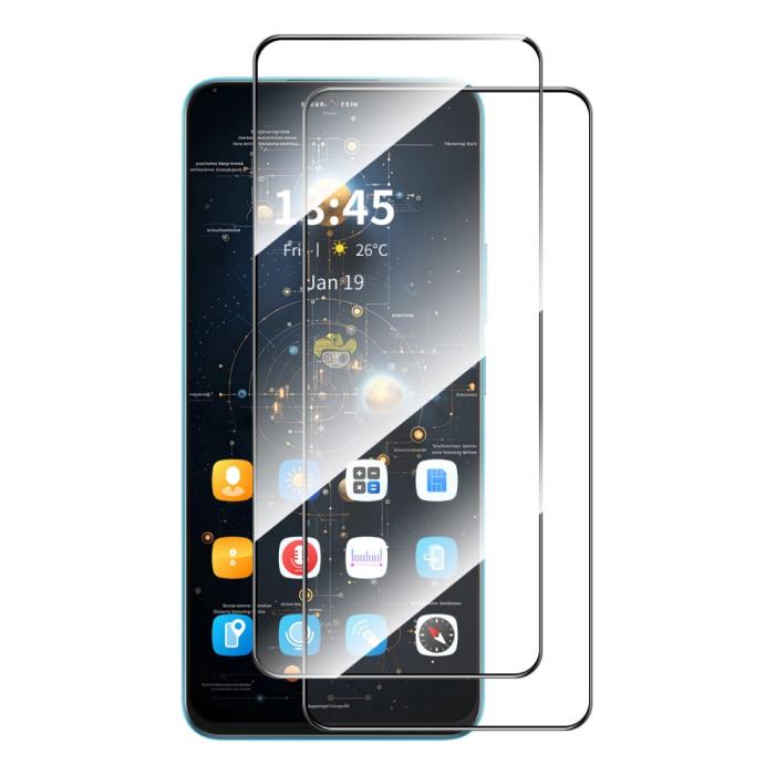 Bild 1, ENKAY Redmi Note 14 5G/4G 2-PACK Skärmskydd Heltäckande