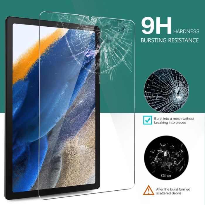 Bild 4, Samsung Galaxy Tab A9 Skärmskydd Härdat Glas