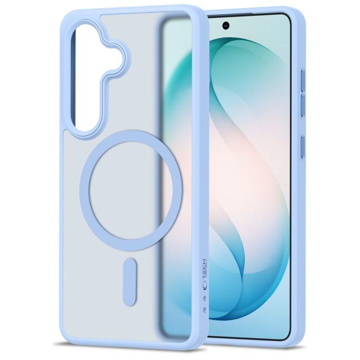 Bild 3, Tech-Protect Galaxy S26 Skal MagSafe MagMat Sky Blue