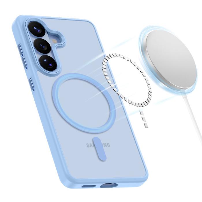 Bild 4, Tech-Protect Galaxy S26 Skal MagSafe MagMat Sky Blue