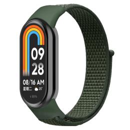 Nylon Sportarmband Xiaomi Smart Band 8 Army Green