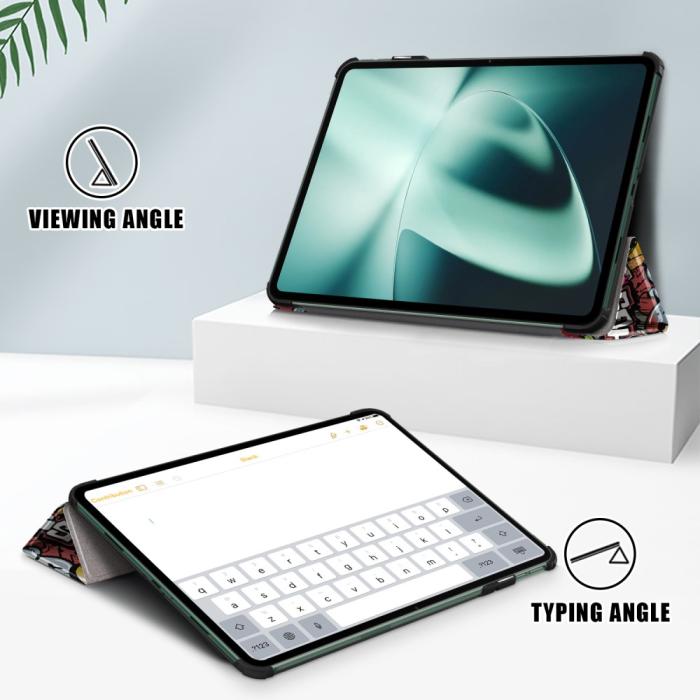 Bild 3, OnePlus Pad Fodral Tri-Fold Graffiti
