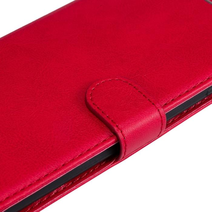 Bild 6, Samsung Galaxy S23 Plus Fodral Läder Röd