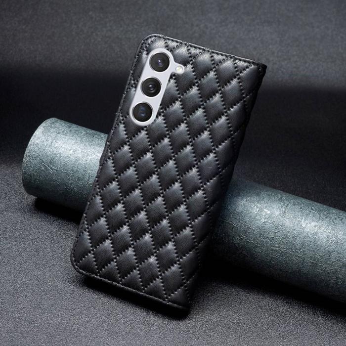 Bild 5, Samsung Galaxy S23 Fodral Diamond Textur Svart