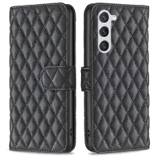 Samsung Galaxy S23 Fodral Diamond Textur Svart