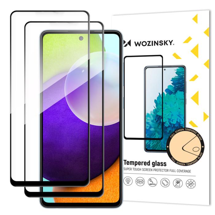 Bild 1, Wozinsky Samsung Galaxy A52 / A52s 2-PACK Skärmskydd Heltäckande