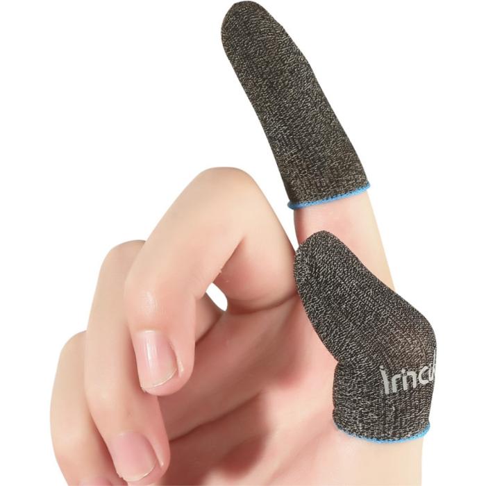 Bild 4, IMAK 1 Par Gaming Sleeve För Fingrar Silver