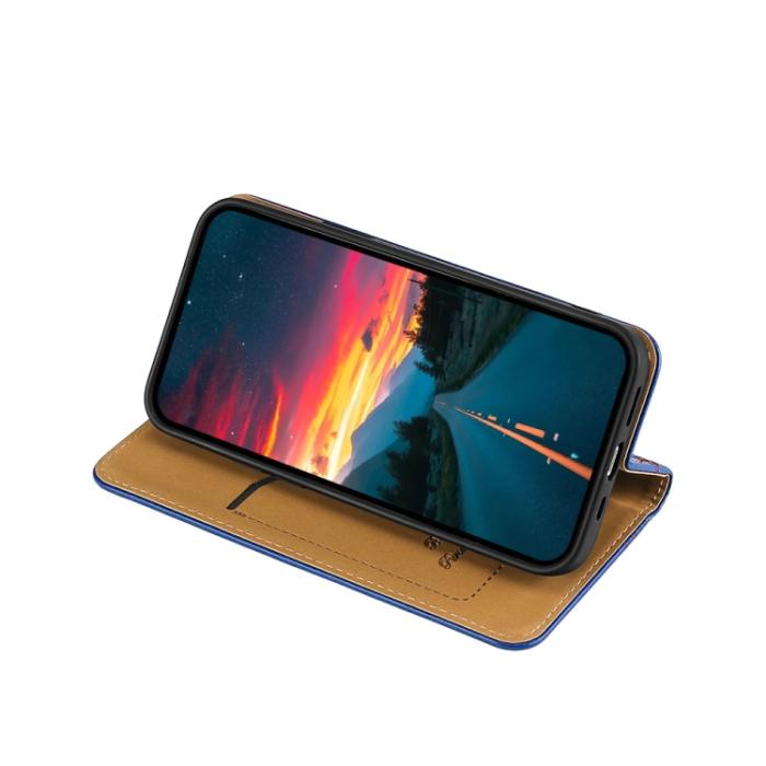 Bild 5, TCL 30+ (2022) Fodral Flip Läder Blå