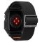 Spigen Apple Watch 44/45 mm Skal/Armband Lite Fit 'Pro' Matt Svart