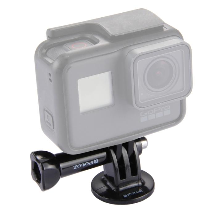 Bild 5, PULUZ Kamera Tripod Adapter Med Lång Skruv Svart