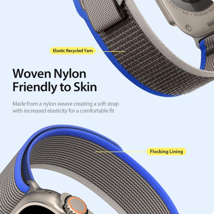 Bild 5, DUX DUCIS Apple Watch 38/40/41 mm Armband Sport Nylon Loop
