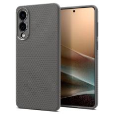 Spigen Galaxy S25 Edge Skal Liquid Air Marble Grey
