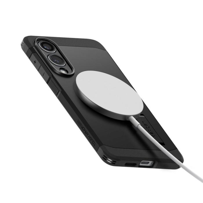 Bild 6, Spigen Galaxy S25 Edge Skal MagSafe Tough Armor Svart