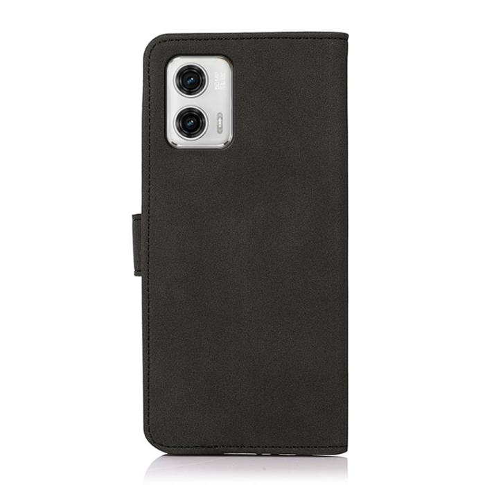 Bild 3, KHAZNEH Motorola Moto G73 5G Fodral Matt Läder Svart