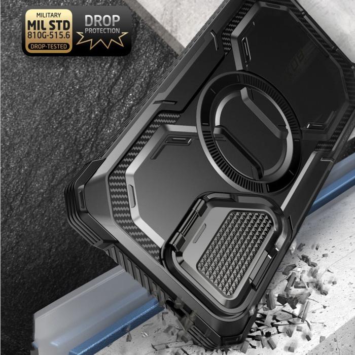 Bild 2, Supcase Galaxy S24 Ultra Skal MagSafe Iblsn ArmorBox Svart