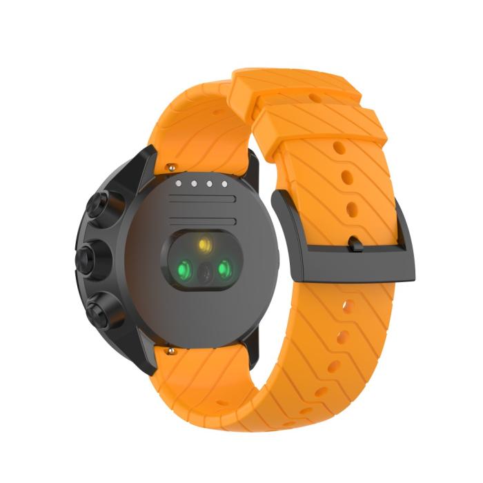 Bild 2, Silikon Armband (24mm) Gul
