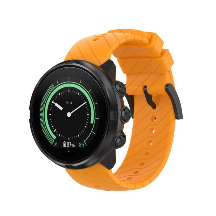 Bild 5, Silikon Armband (24mm) Gul